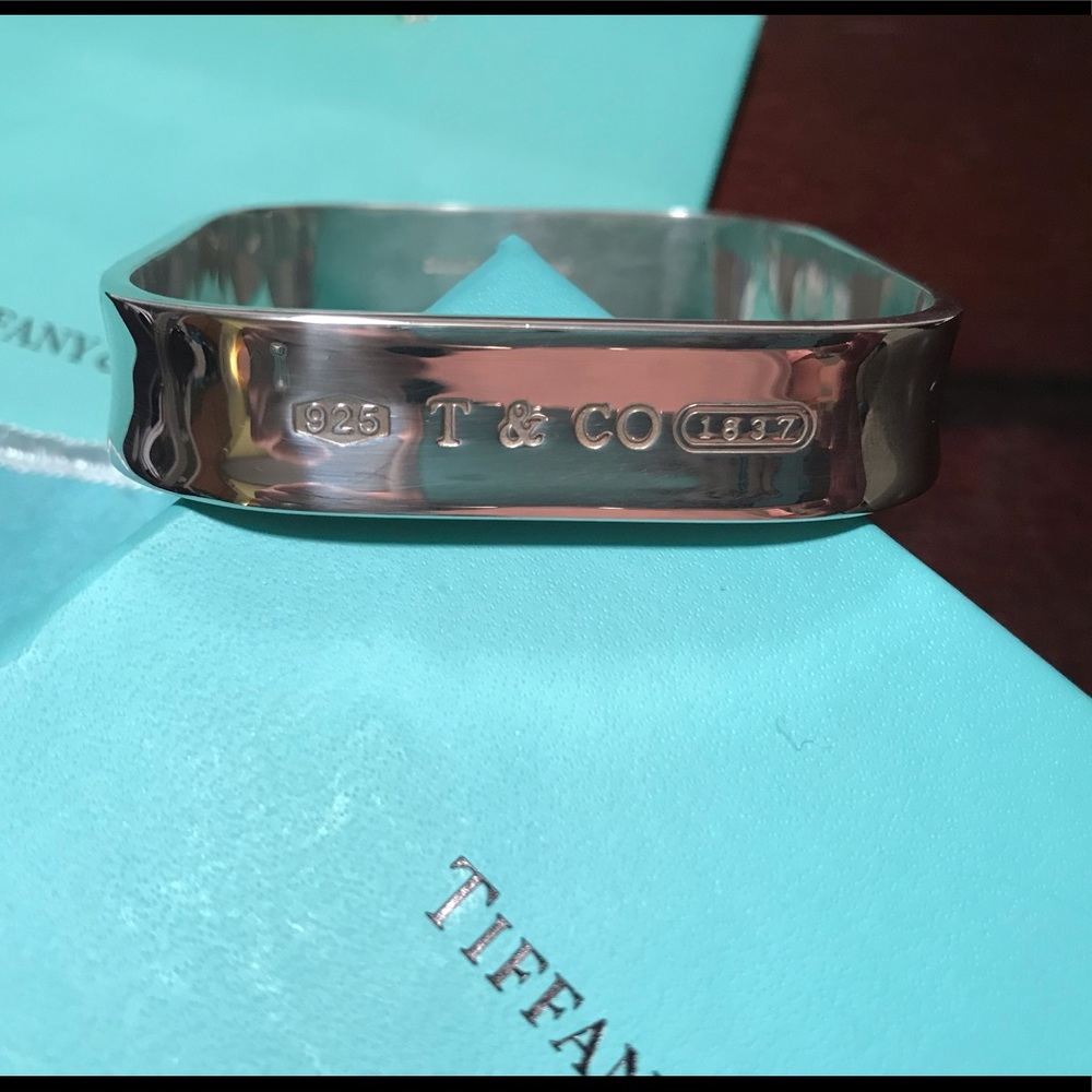 Tiffany & Co. Vintage square bangle bracelet